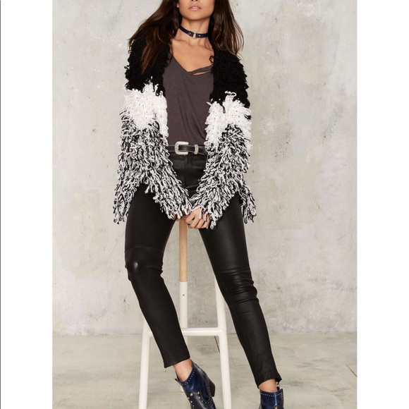 A10 looping you in shag cardigan - Picture 4 of 5